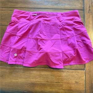 lululemon athletica Vibrant Pink Mini Skirt